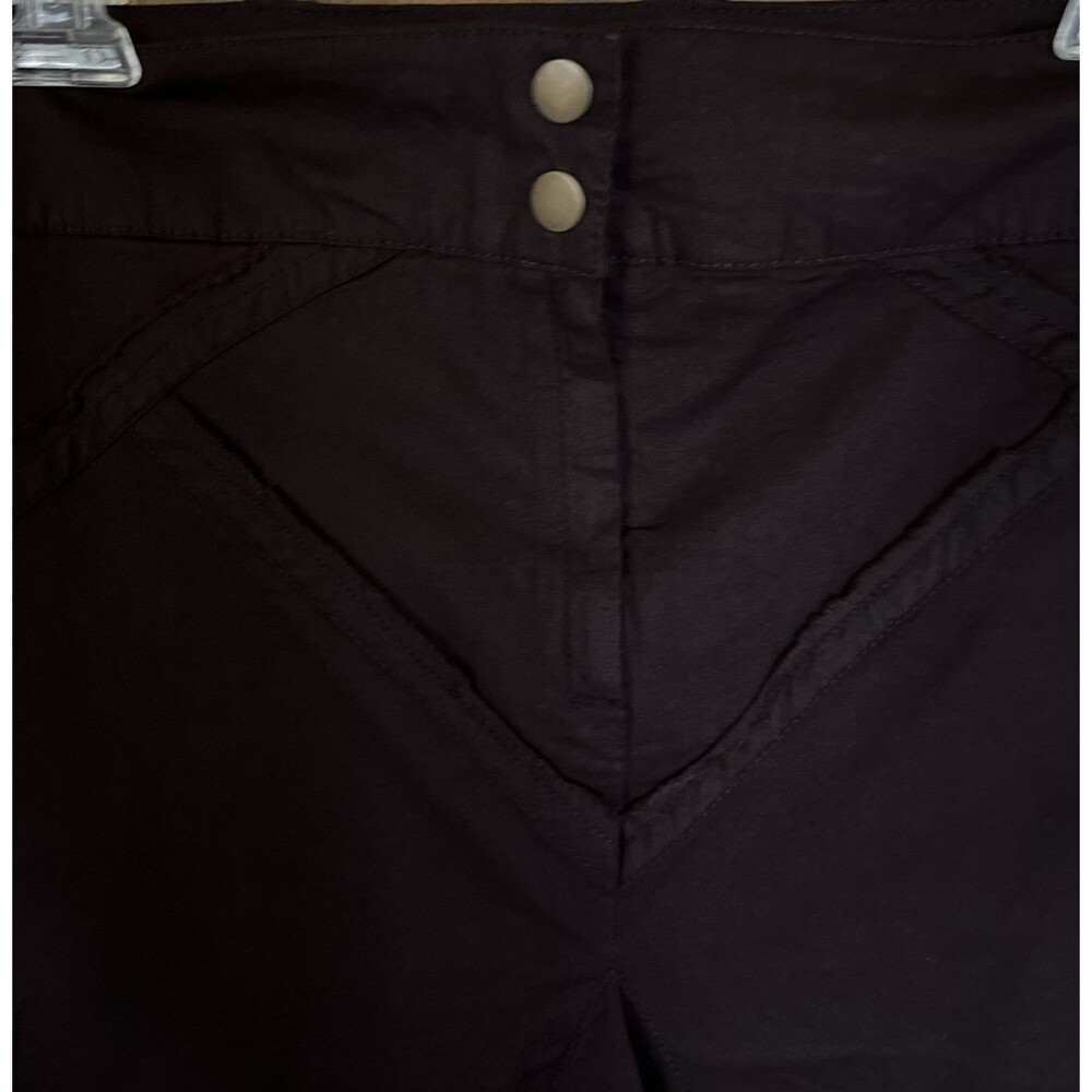 Aziz Brown Women’s A-line Skirt Size M With Buttons Detail Y2K Whimsigoth Grunge - Picture 6 of 8